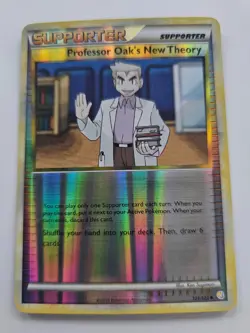 Pokemon Professor Oak's New Theory Reverse Holo Heartgold & Soulsilver 101/123 - Image 1