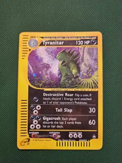 Pokemon Tyranitar H28/H32 Holo - Aquapolis - MP - Image 1
