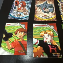 15 x Topps Pokemon 1999 with 3 holo, 1 x Clear #6 Charizard, 1 x Clear Squirtle - Image 5