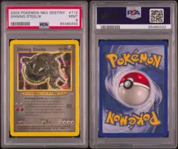 2002 POKEMON SHINING STEELIX #112 NEO DESTINY PSA 9 - Image 1