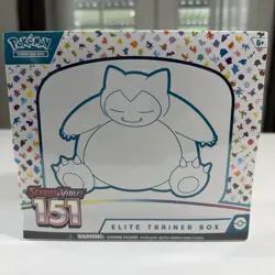 Pokemon TCG Scarlet & Violet 151 ETB Elite Trainer Box ETB Sealed 820650853159 - Image 1