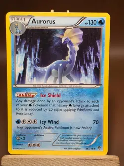HP Pokemon 2014 XY Furious Fists Aurorus #26/111 Regular - Image 1