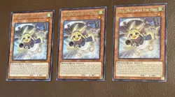 Yugioh Filo, Messenger Fur Hire Rare DANE-EN015 1st Ed X 3 - Image 1