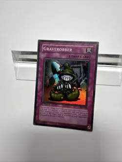 Yugioh! TCG Graverobber Pharaoh's Servant PSV-008 1st Edition Super Rare - Image 1