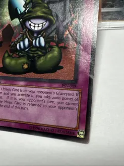 Yugioh! TCG Graverobber Pharaoh's Servant PSV-008 1st Edition Super Rare - Image 3
