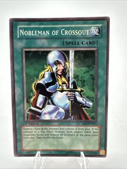 Yu-Gi-Oh! 2 Nobleman Of Crossout (SD1-EN012) 1st ed Common Playset MP/LP - Image 1