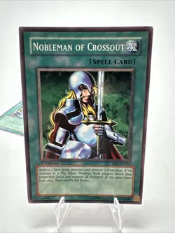 Yu-Gi-Oh! 2 Nobleman Of Crossout (SD1-EN012) 1st ed Common Playset MP/LP - Image 4