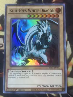 Yugioh: Blue-EYes White Dragon - LDS1-EN001 (Purple) - Ultra Rare 1st Edition NM - Image 1