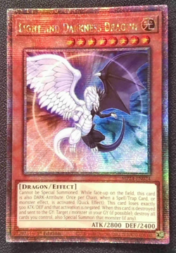 *** LIGHT AND DARKNESS DRAGON *** QUARTER CENTURY SECRET RARE MP24-EN024 YUGIOH! - Image 1