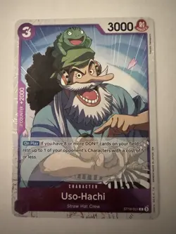 One Piece The Best Vol. 2 Uso-Hachi ST18-001 Foil NM - Image 1