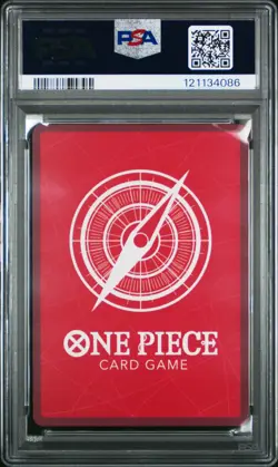 Monkey D. Luffy Alternate Art One Piece Op11-A Fist Of Divine Speed 040 PSA 10 - Image 2