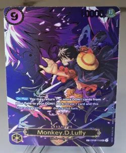 One Piece (OP-13) Carrying On His Will Monkey.D.Luffy SP OP09-119 - Image 1