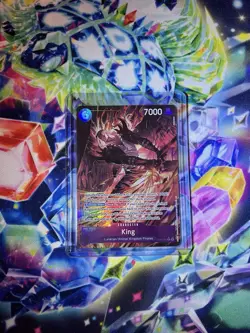 One Piece The Azure Sea’s Seven OP14 King EB04-031 R Alt Art English - Image 1