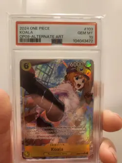 2024 One Piece Emperors in the New World 103 Koala Alternate Art PSA 10 Gem Mint - Image 1