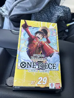One Piece Tcg Egghead Starter Deck [ST29] English Version Brand New And Sealed! - Image 1