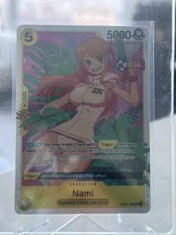 One Piece Tcg Two Legends Nami OP08-106 Super Rare NM English - Image 1
