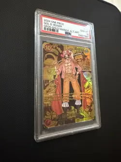 One Piece 2024 Emperors in the New World Gol D. Roger Manga OP09-118 PSA 10 Eng - Image 3