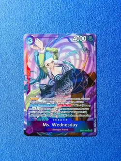One Piece Memorial Collection Ms. Wednesday EB01-034 SR Alt Art English - Image 1
