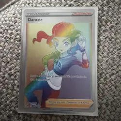Pokemon TCG Fusion Strike Rainbow Secret Rare Card Dancer, 274/264 - Image 1
