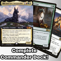 Rin and Seri, Inseparable Commander Deck EDH 100 Magic Cards Custom Deck MTG - Image 1