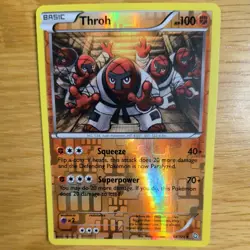 THROH 68/124 POKEMON CARD (DRAGONS EXALTED SET) REVERSE HOLO - Image 1