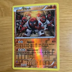 THROH 68/124 POKEMON CARD (DRAGONS EXALTED SET) REVERSE HOLO - Image 4