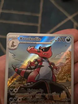 Pokemon Krookodile TCG Japanese Black Bolt Illustration Rare Card 137/086 - Image 3