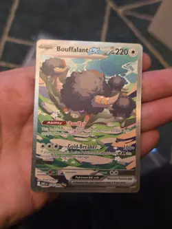 Bouffalant EX 170/086 White Flare Special Illustration Rare Pokemon Card - Image 1
