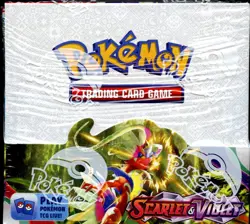 SV Scarlet & Violet SEALED Booster Box (36 Packs of AUTHENTIC Pokemon Cards) - Image 1