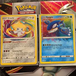 Pokemon - Jirachi and Kyogre Amazing Rare - Vivid Voltage *both cards* - Image 1