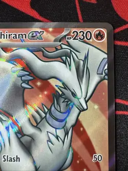 Pokemon TCG Reshiram EX Full Art Ultra Rare Card #158/086 Sv: White Flare NM - Image 2