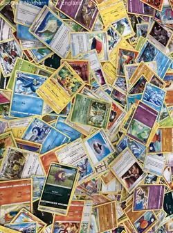 2.5LB Lot of Various Pokemon Cards TCG CCG in Collectible SV Shrouded Fable Box - Image 5
