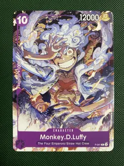 Monkey D. Luffy P-041 (P) ONE PIECE English Promo - ONE PIECE TCG CARD GAME - - Image 1
