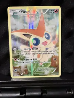 Victini XY117 Holo Promo Black Star Pokemon Card 2016 XY Series - Image 1