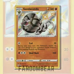 SHINY Sandaconda Shining Fates SV071/SV122 SHINY VAULT card 2021 Pokemon NM/LP - Image 3