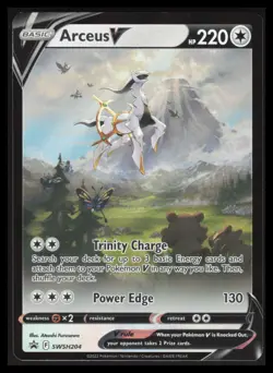 Arceus V Promo SWSH: Sword & Shield Promo Cards SWSH204 NM - Image 1