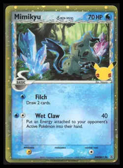 Mimikyu (Delta Species) - Promo SWSH: Sword & Shield Promo Cards SWSH136 NM - Image 1