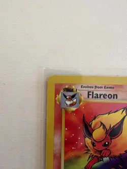 Pokemon TCG Flareon #19/64 Jungle Non Holo 1999 WOTC VTG Rare Card 1999 LP - Image 3