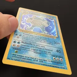 Pokemon Card Poliwrath Holo 13/102 Set Base ITA italiano excellent EXC vintage - Image 4