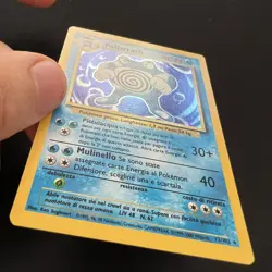 Pokemon Card Poliwrath Holo 13/102 Set Base ITA italiano excellent EXC vintage - Image 5