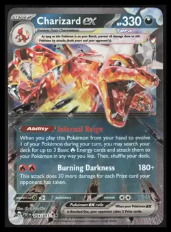 Charizard ex Double Rare Prize Pack Series Cards 125/197 NM - Image 1