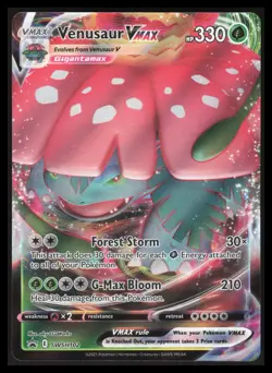 Venusaur VMAX Holofoil SWSH102 Promo SWSH: Sword & Shield Promo Cards Near Mint - Image 1