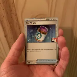 Pokemon N's PP Up 153/159 Prize Pack Series Cards Cosmo Holo Pack Fresh - NM - Image 1