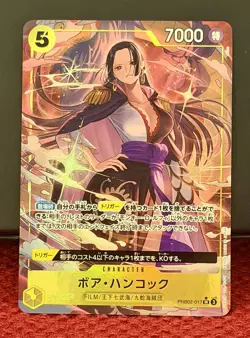 Boa Hancock SR Parallel PRB02-017 Japanese ONE PIECE Card The Best Vol.2 - Image 1