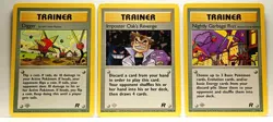 Vintage Pokemon Team Rocket 1st Edition (Grey Stamp Variant) Cards - Image 1