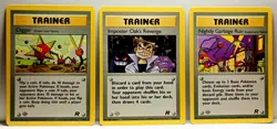 Vintage Pokemon Team Rocket 1st Edition (Grey Stamp Variant) Cards - Image 3
