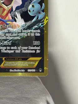 Pokemon TCG Gyarados EX 123/122 XY Breakpoint 2016 Secret Holo Rare Card LP - Image 5