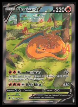 Charizard V Holofoil SWSH260 Promo SWSH: Sword & Shield Promo Cards Near Mint - Image 1