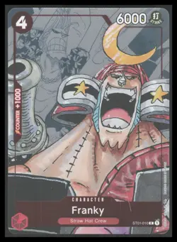 Franky - (Alternate Art) PR One Piece Promotion Cards ST01-010 NM - Image 1