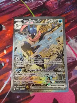 Pokemon Tcg Greninja ex 132 Sv: Scarlet & Violet Promo Cards - Image 1